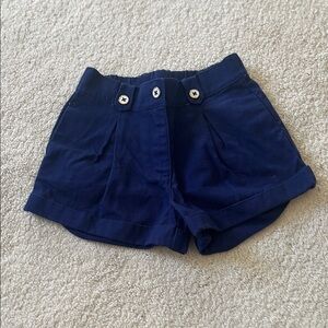 Janie and Jack Navy Blue Kids Shorts